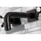 Kingston Brass KS6125BX Two-Handle Wall Mount Bathroom Faucet, Oil Rubbed Bronze KS6125BX - alternate 4